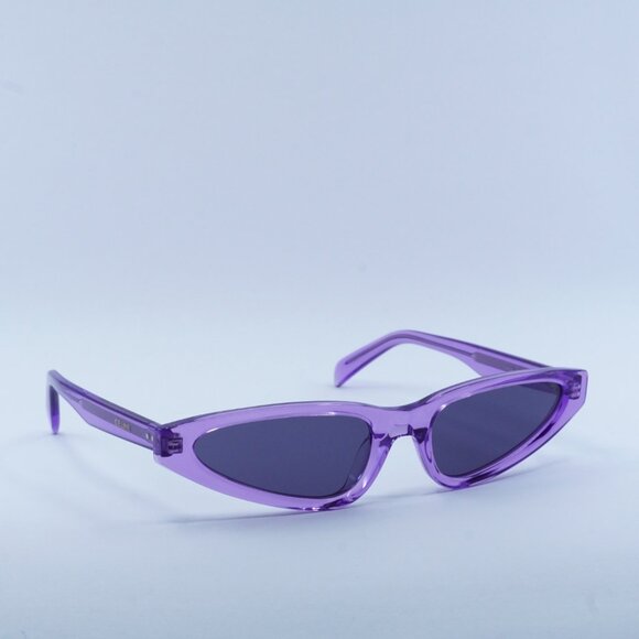 Celine CL40231I 81Y Sunglasses - Lilac Frame, Violet Lenses - Lowest Price! main image 4